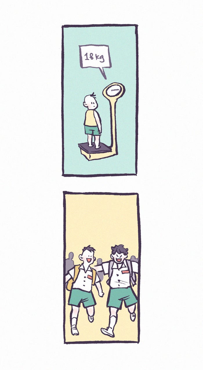 My Giant Nerd Boyfriend 1234: Weight page 4 - 