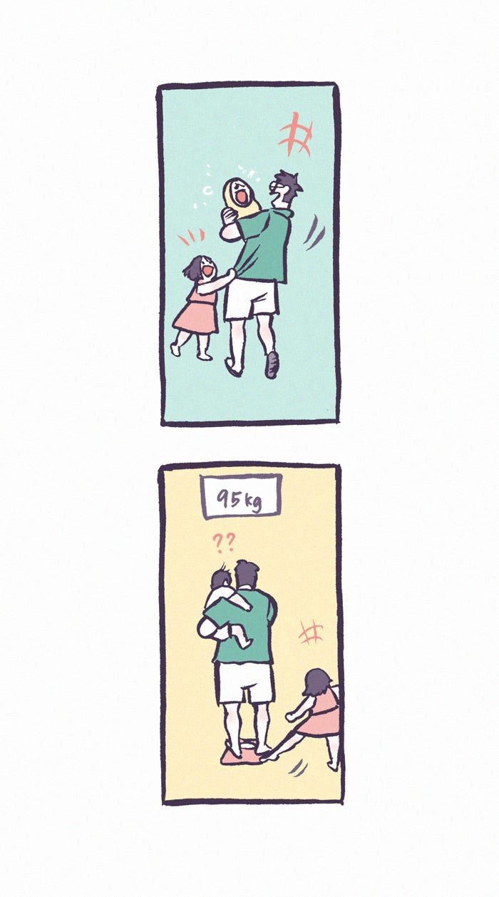 My Giant Nerd Boyfriend 1234: Weight page 10 - 