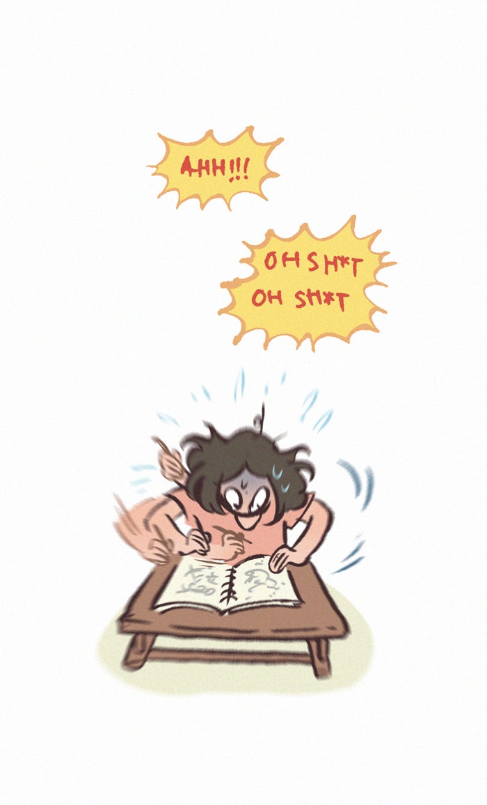 My Giant Nerd Boyfriend 1235: Procrastination page 7 - 