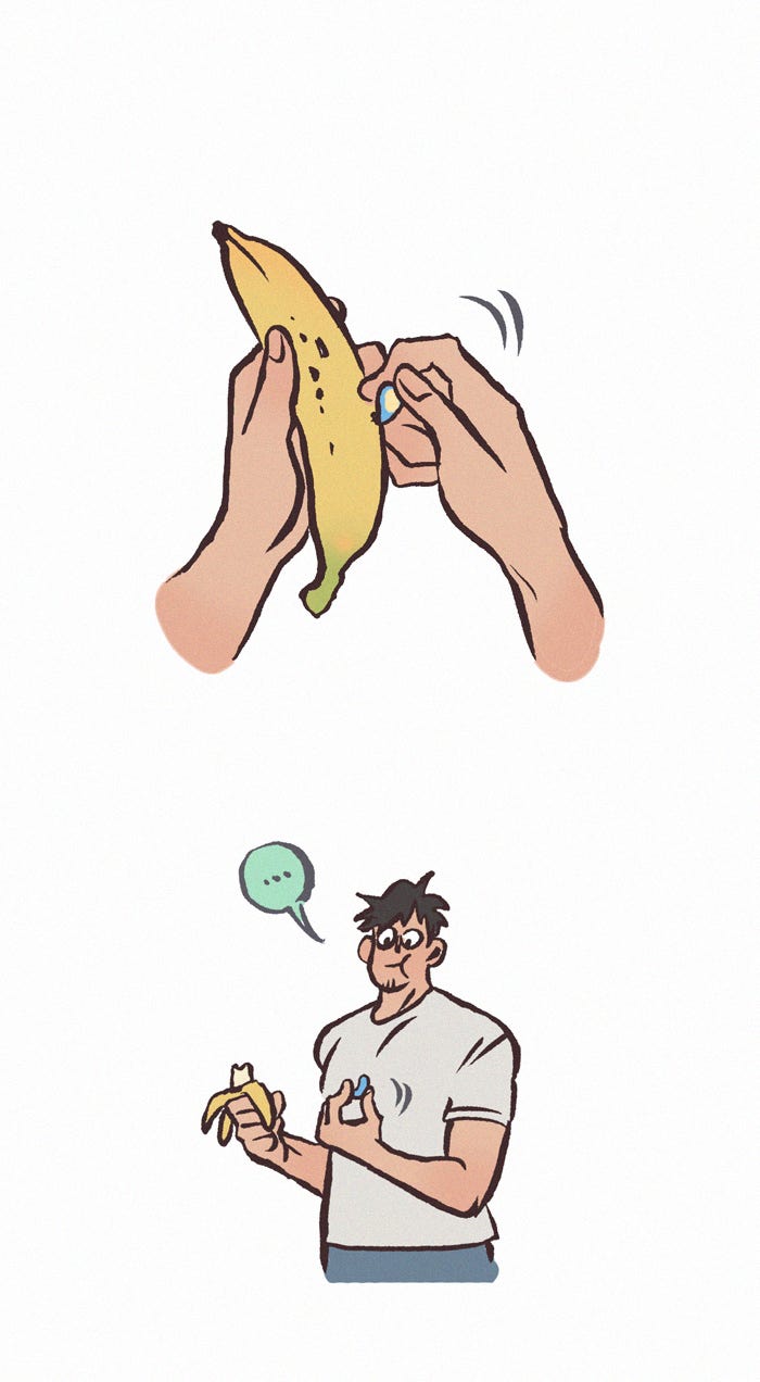 My Giant Nerd Boyfriend 1240: Fruit Label page 5 - 