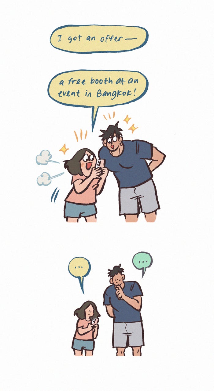 My Giant Nerd Boyfriend 1241: Bangkok! page 2 - 