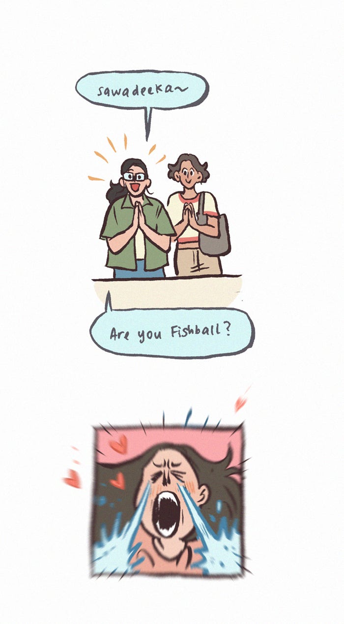 My Giant Nerd Boyfriend 1241: Bangkok! page 6 - 