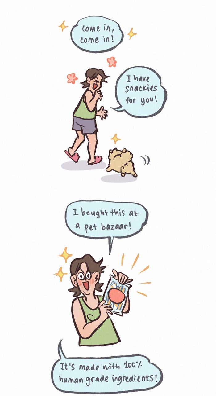 My Giant Nerd Boyfriend 1247: Grandma's Love page 4 - 