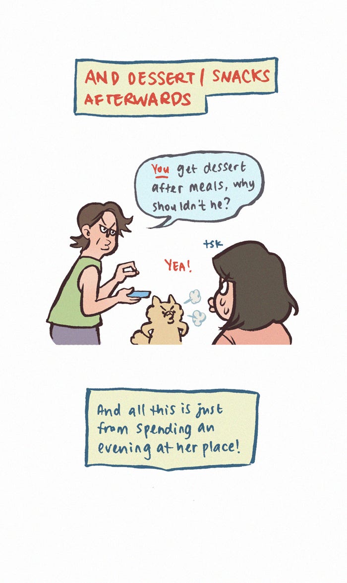 My Giant Nerd Boyfriend 1247: Grandma's Love page 9 - 