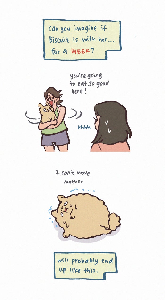 My Giant Nerd Boyfriend 1247: Grandma's Love page 10 - 