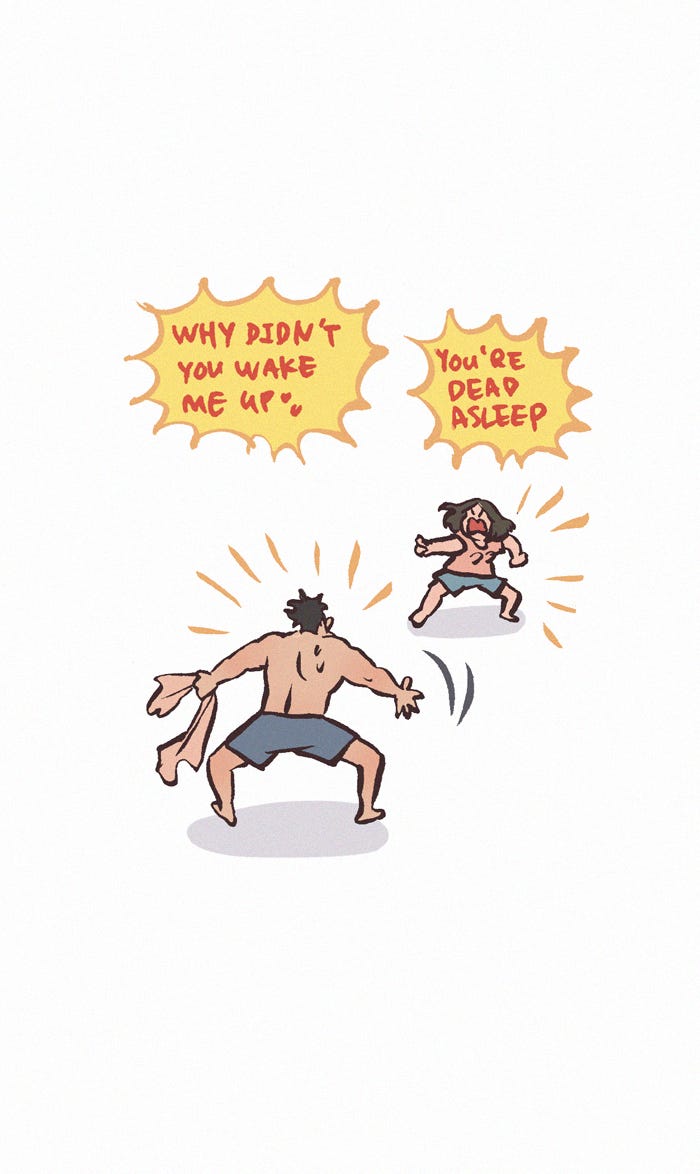 My Giant Nerd Boyfriend 1249: Sleepy page 13 - 
