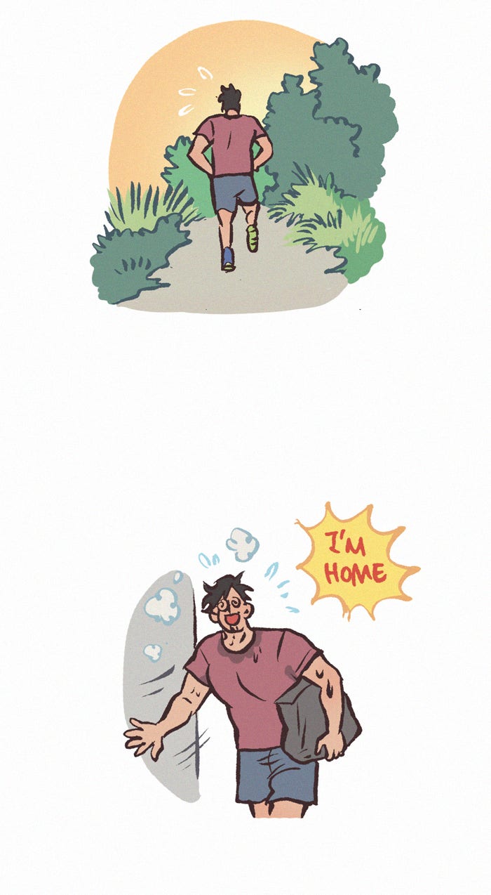 My Giant Nerd Boyfriend 1249: Sleepy page 4 - 