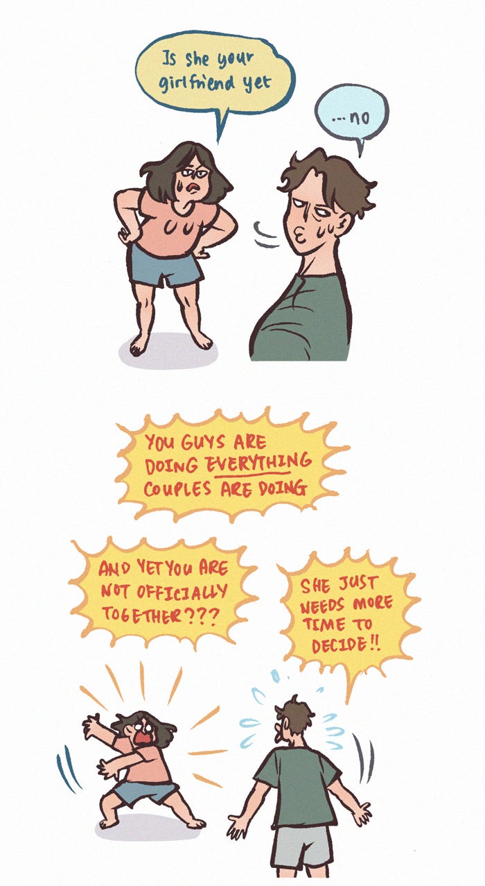 My Giant Nerd Boyfriend 1254: Situationship page 8 - 