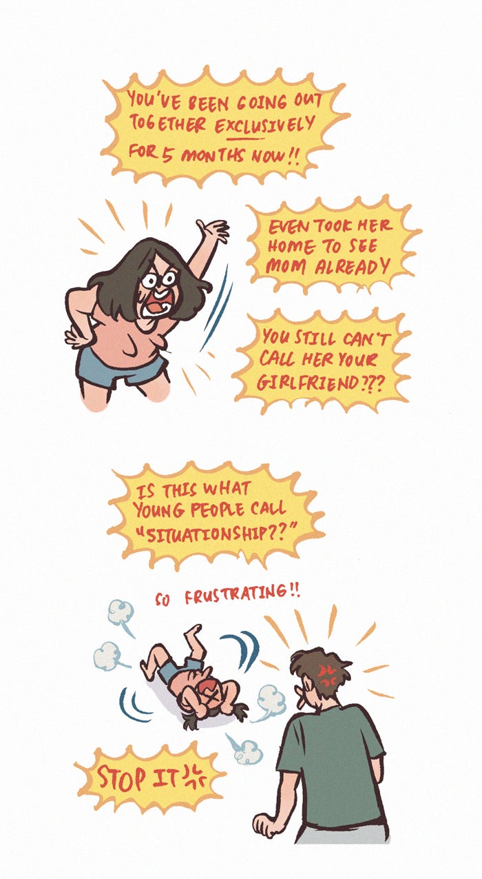 My Giant Nerd Boyfriend 1254: Situationship page 9 - 