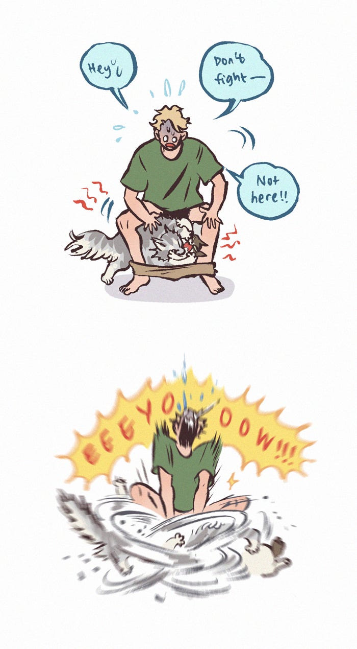 My Giant Nerd Boyfriend 1257: Favorite Spots page 11 - 