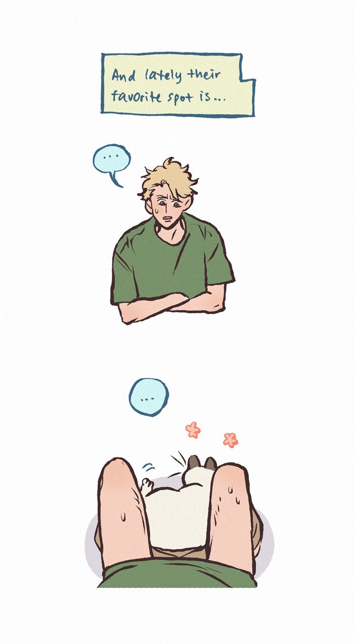 My Giant Nerd Boyfriend 1257: Favorite Spots page 8 - 