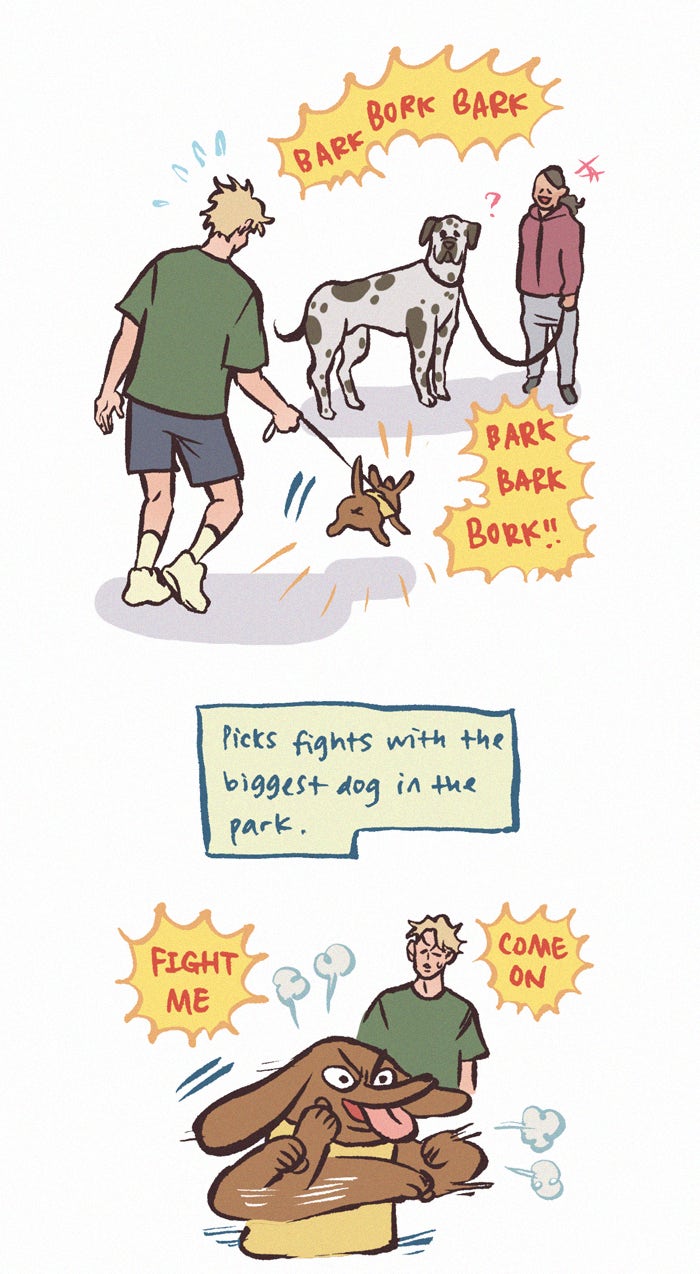 My Giant Nerd Boyfriend 1267: Size page 6 - 