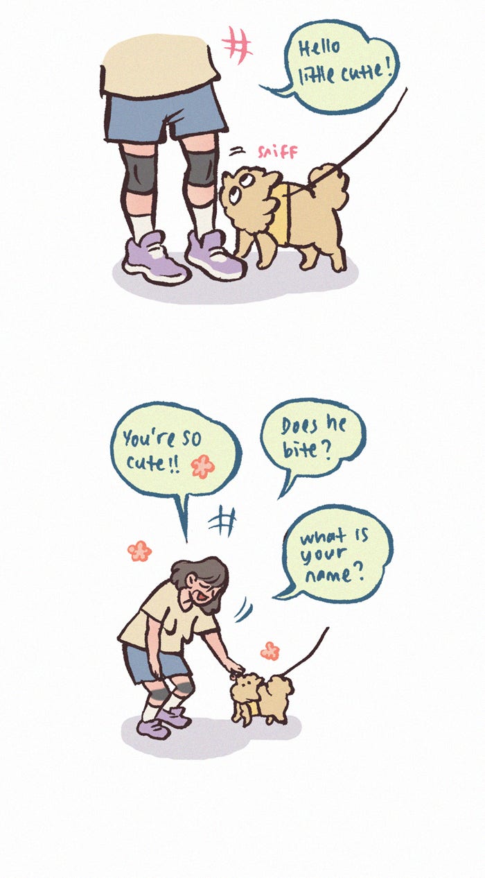 My Giant Nerd Boyfriend 1268: Small Talk page 3 - 