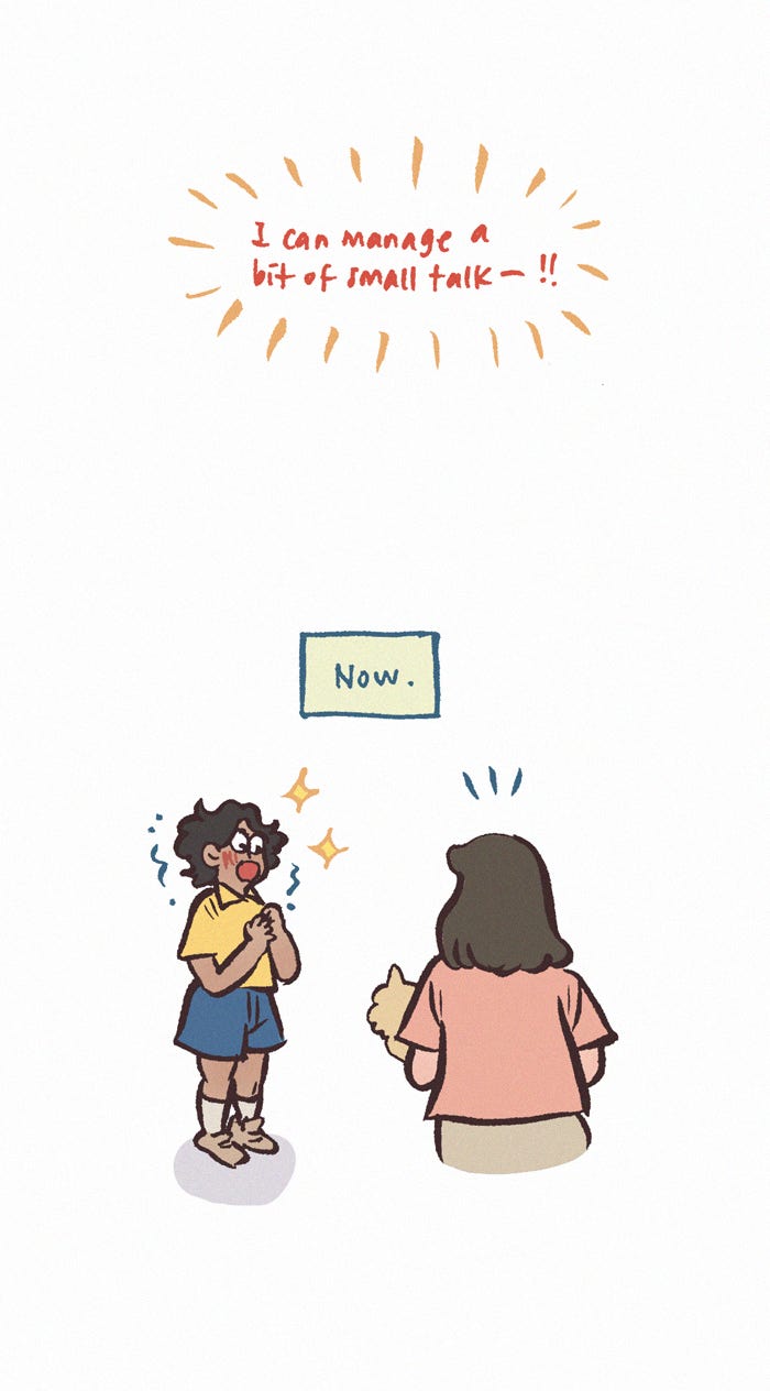 My Giant Nerd Boyfriend 1268: Small Talk page 10 - 