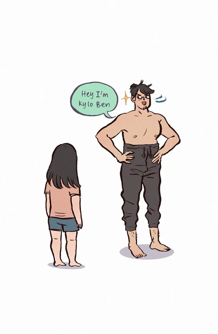 Read My Giant Nerd Boyfriend chapter 129 image 3 on Lezhin