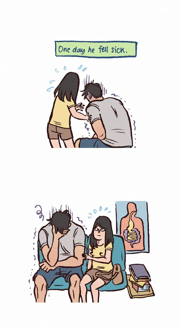 Read My Giant Nerd Boyfriend chapter 148 image 2 on Lezhin