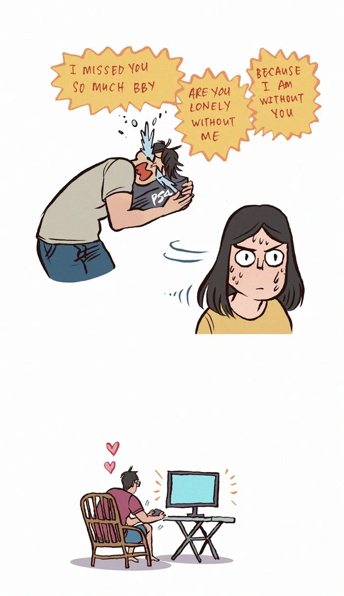 Read My Giant Nerd Boyfriend chapter 154 image 4 on Lezhin
