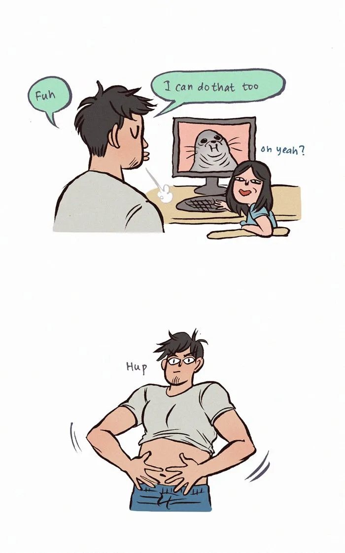 Read My Giant Nerd Boyfriend chapter 172 image 3 on Lezhin
