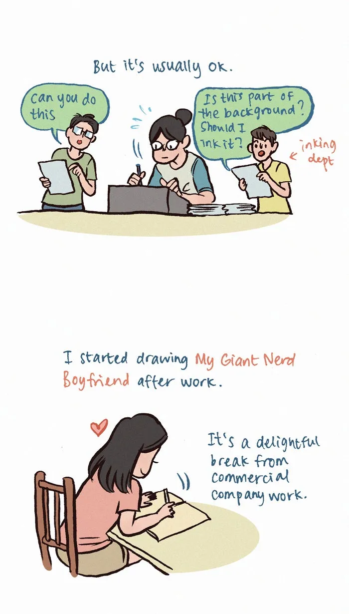 Read My Giant Nerd Boyfriend chapter 178 image 4 on Lezhin