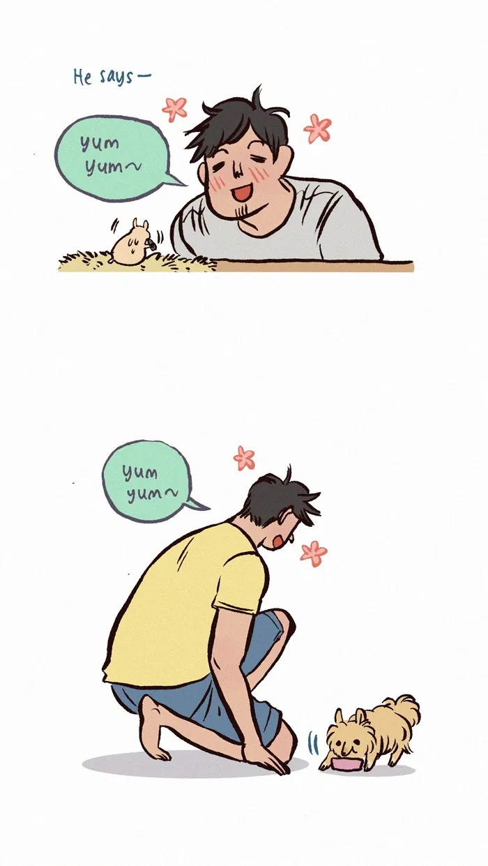 Read My Giant Nerd Boyfriend chapter 190 image 2 on Lezhin