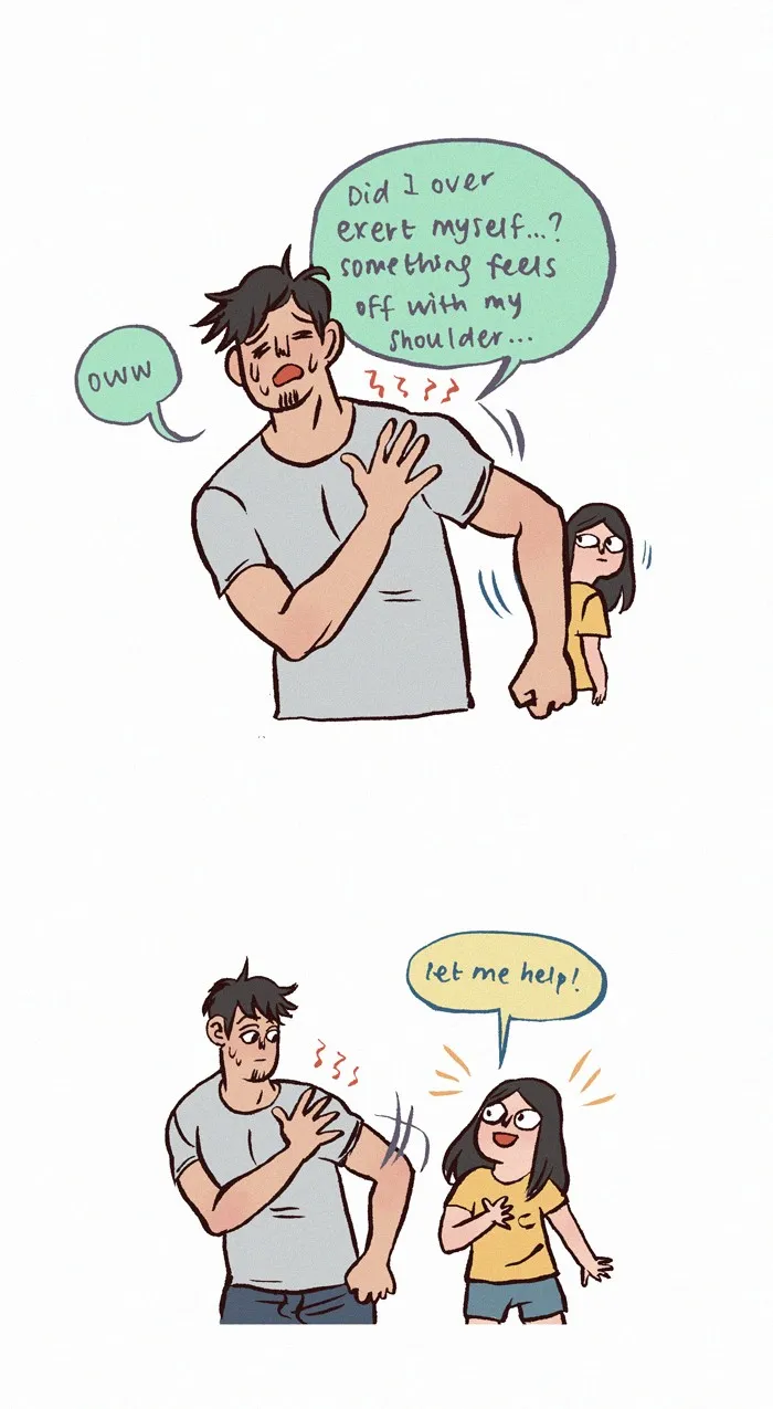 Read My Giant Nerd Boyfriend chapter 241 image 2 on Lezhin