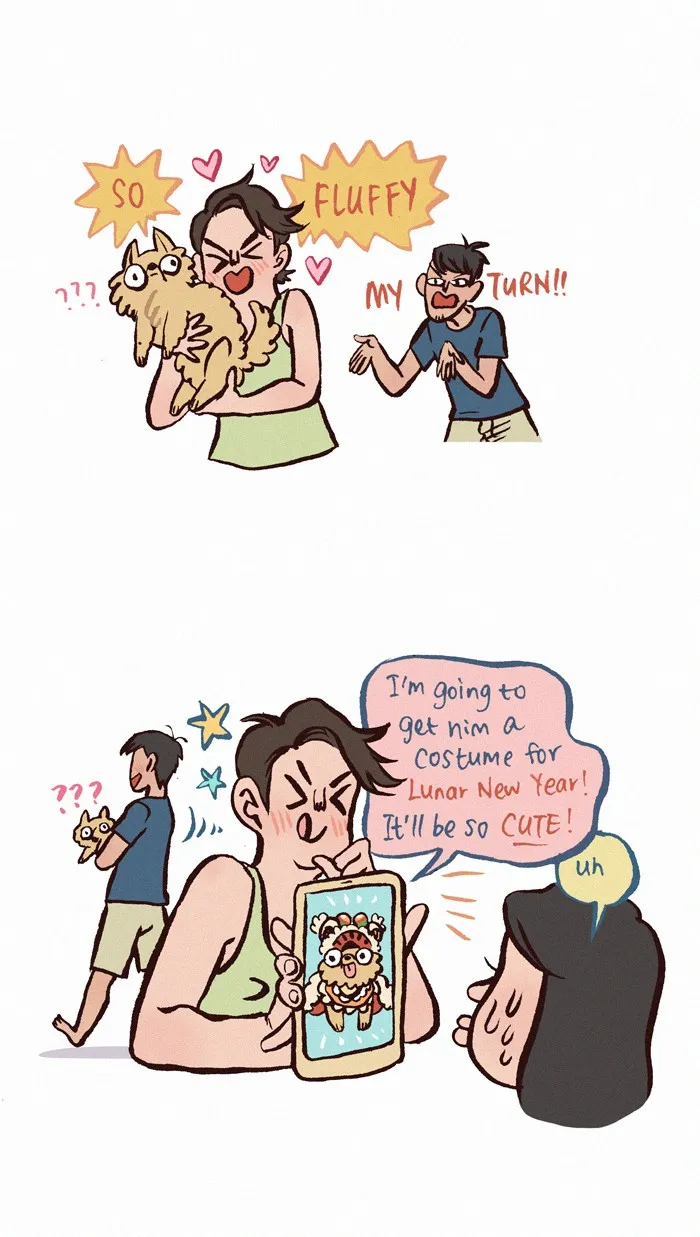 Read My Giant Nerd Boyfriend chapter 246 image 4 on Lezhin