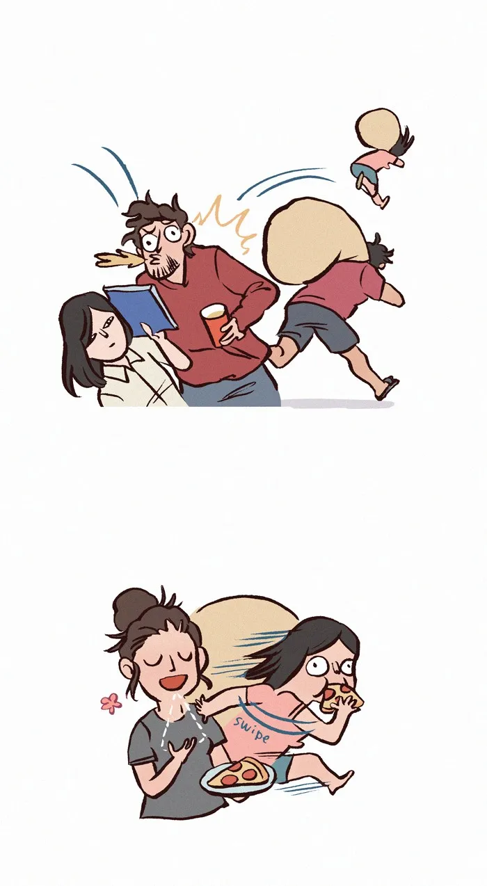 Read My Giant Nerd Boyfriend chapter 249 image 6 on Lezhin