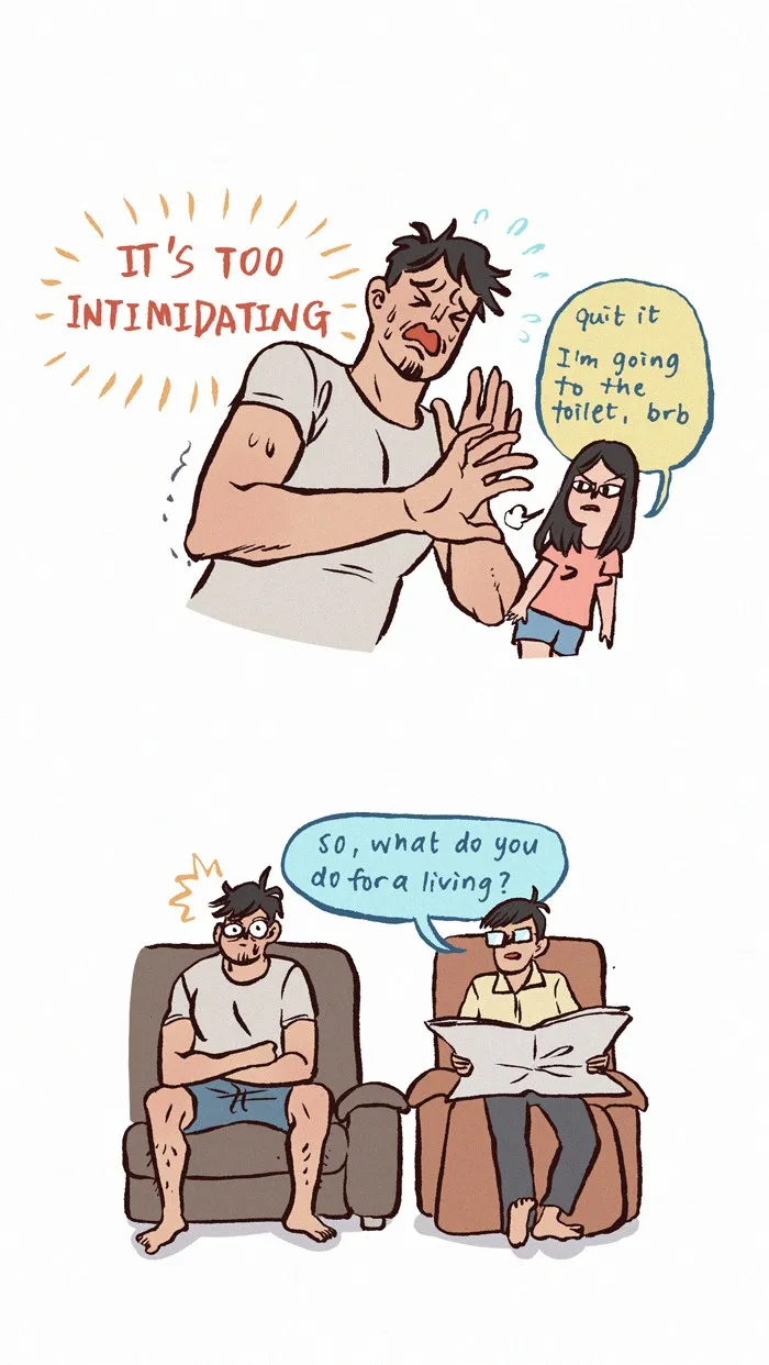 Read My Giant Nerd Boyfriend chapter 322 image 3 on Lezhin