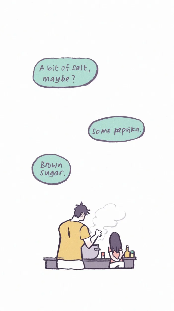 Read My Giant Nerd Boyfriend chapter 335 image 4 on Lezhin