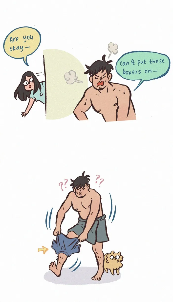 Read My Giant Nerd Boyfriend chapter 365 image 4 on Lezhin