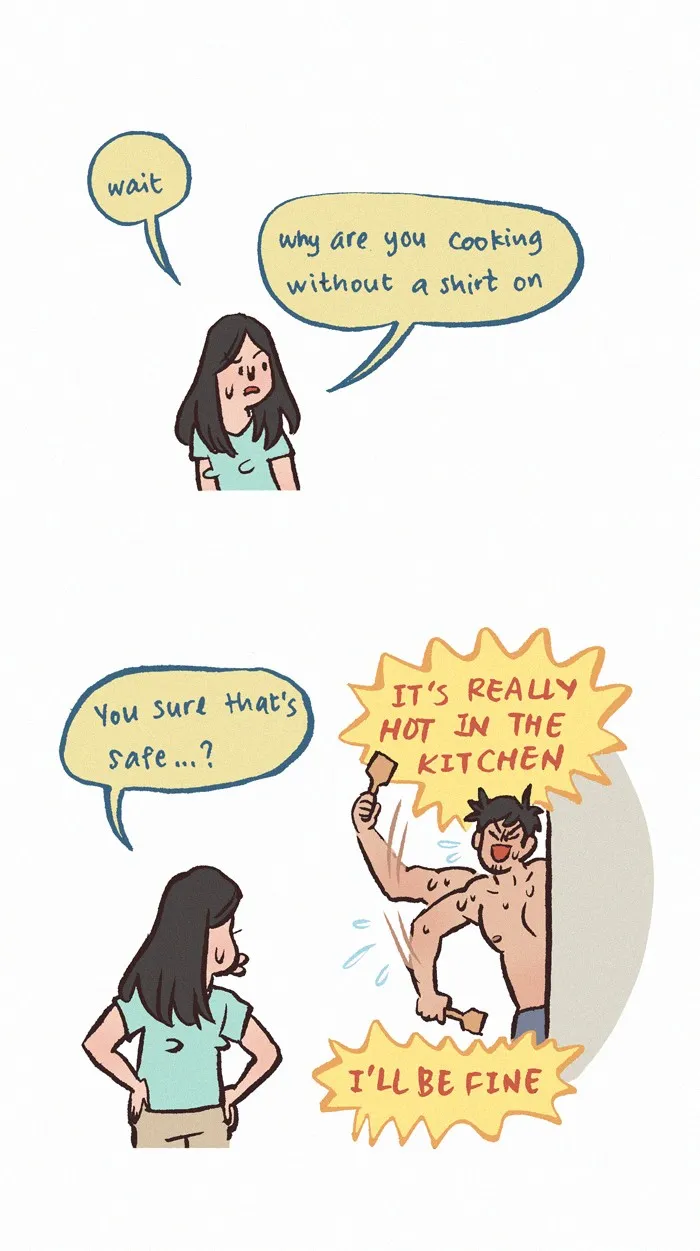Read My Giant Nerd Boyfriend chapter 397 image 2 on Lezhin