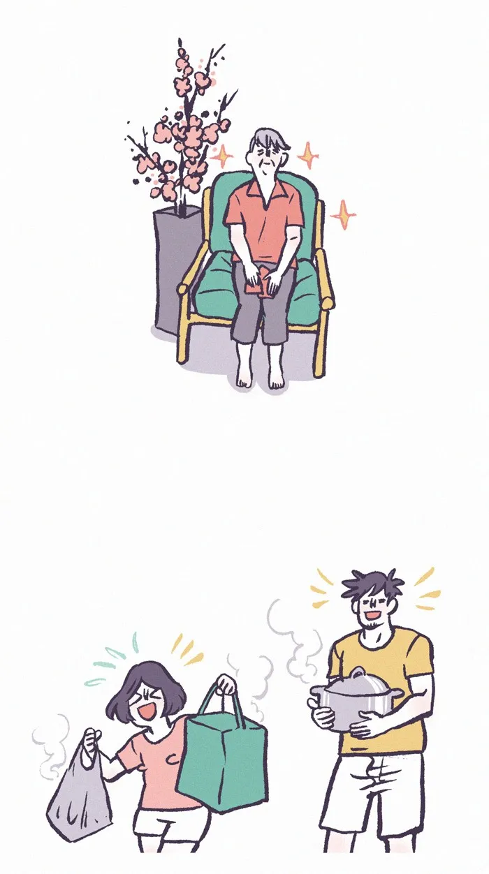 Read My Giant Nerd Boyfriend chapter 404 image 4 on Lezhin