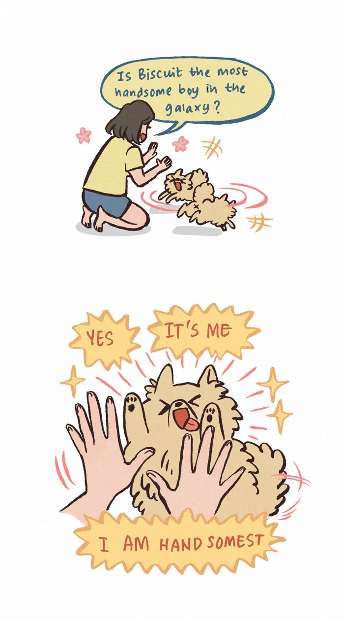 Read My Giant Nerd Boyfriend chapter 405 image 4 on Lezhin
