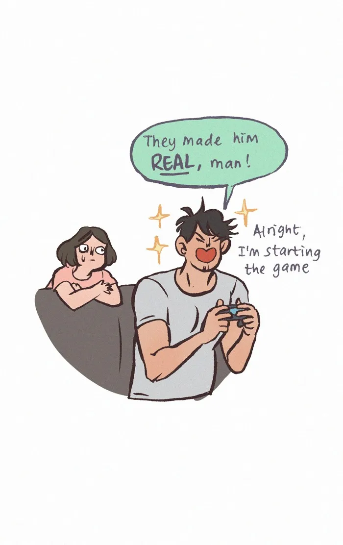 Read My Giant Nerd Boyfriend chapter 424 image 5 on Lezhin