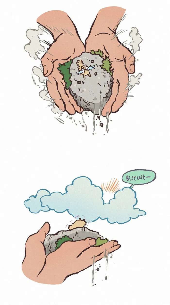 Read My Giant Nerd Boyfriend chapter 488 image 6 on Lezhin