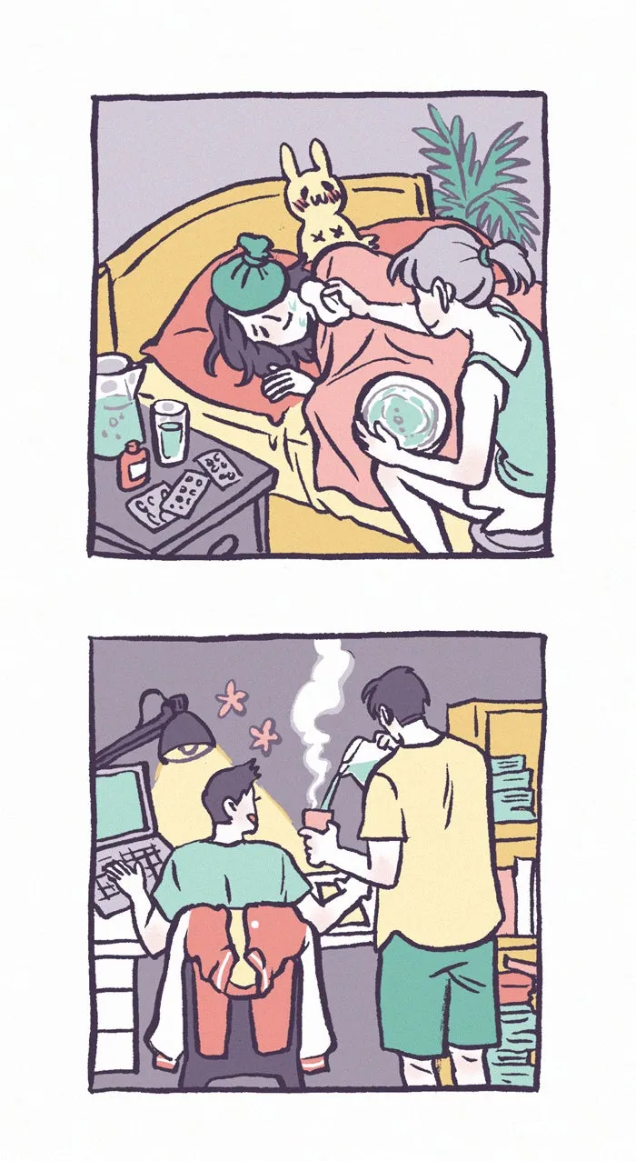 Read My Giant Nerd Boyfriend chapter 499 image 2 on Lezhin
