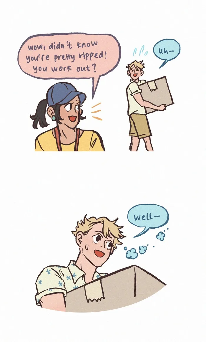 Read My Giant Nerd Boyfriend chapter 503 image 3 on Lezhin