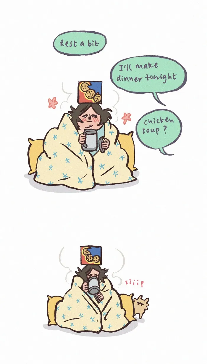 Read My Giant Nerd Boyfriend chapter 511 image 9 on Lezhin