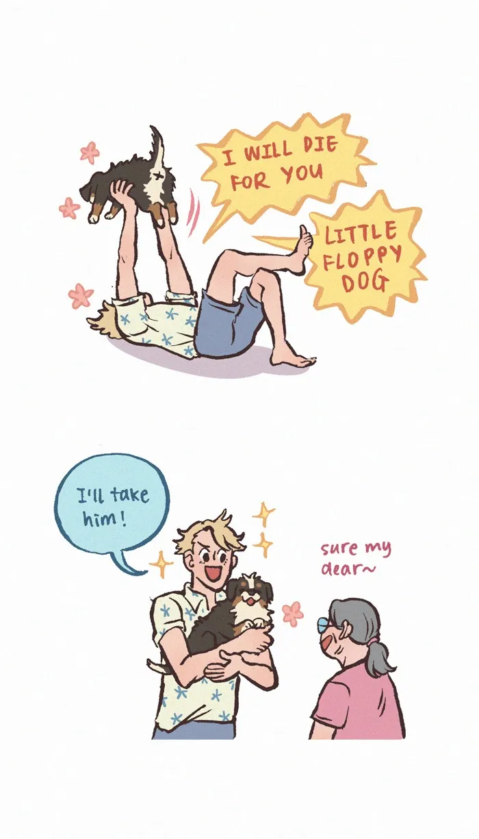 Read My Giant Nerd Boyfriend chapter 519 image 2 on Lezhin