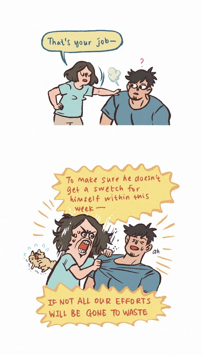 Read My Giant Nerd Boyfriend chapter 549 image 3 on Lezhin