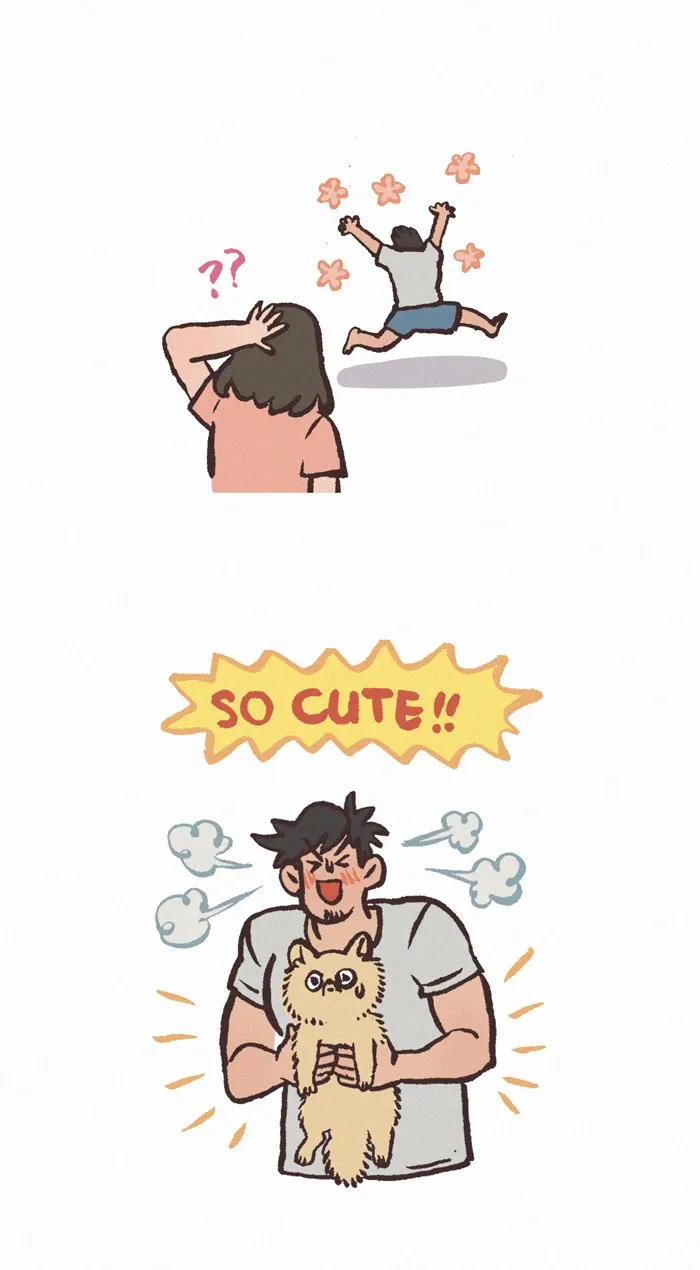 Read My Giant Nerd Boyfriend chapter 558 image 4 on Lezhin