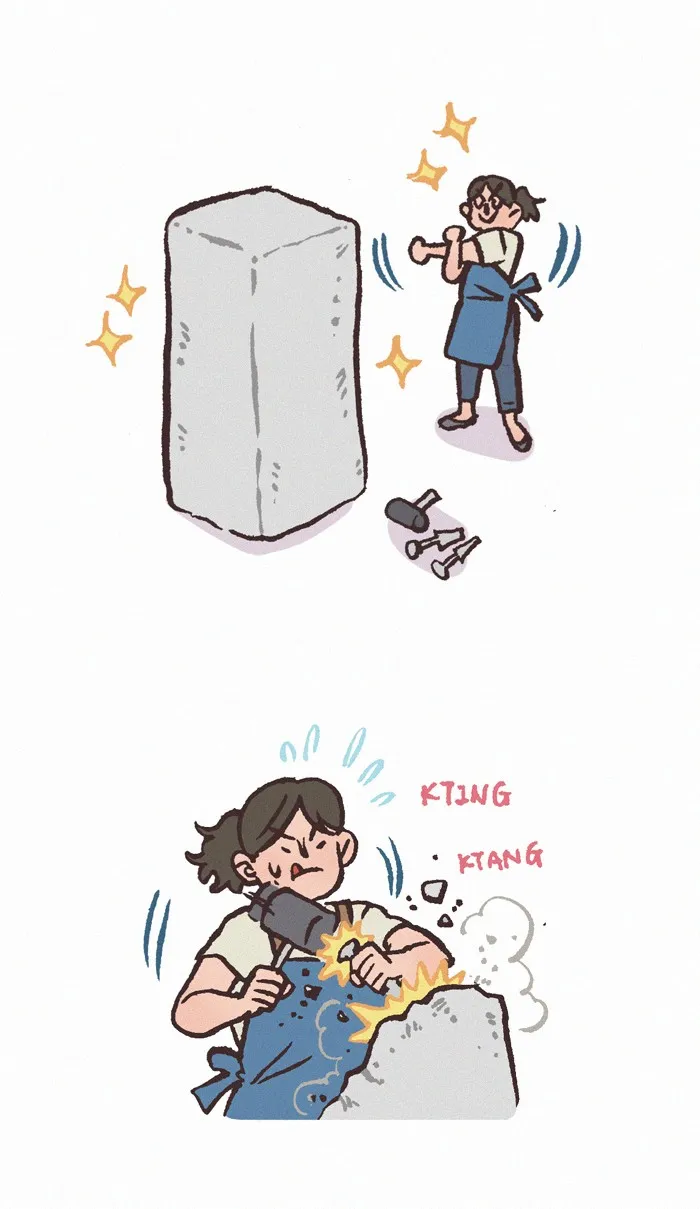 Read My Giant Nerd Boyfriend chapter 563 image 2 on Lezhin