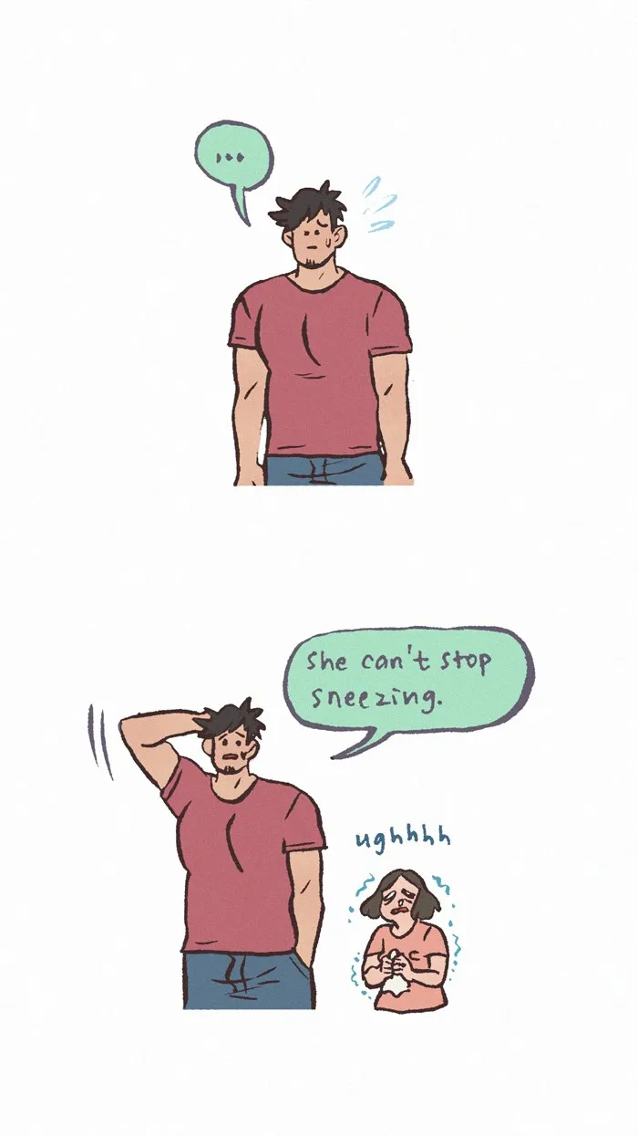 Read My Giant Nerd Boyfriend chapter 573 image 2 on Lezhin