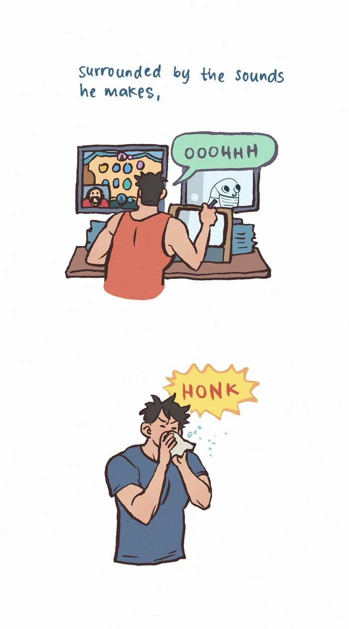 Read My Giant Nerd Boyfriend chapter 582 image 2 on Lezhin