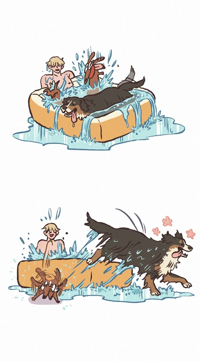 Read My Giant Nerd Boyfriend chapter 583 image 5 on Lezhin