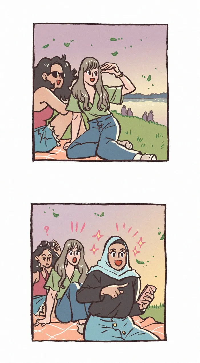 Read My Giant Nerd Boyfriend chapter 585 image 2 on Lezhin