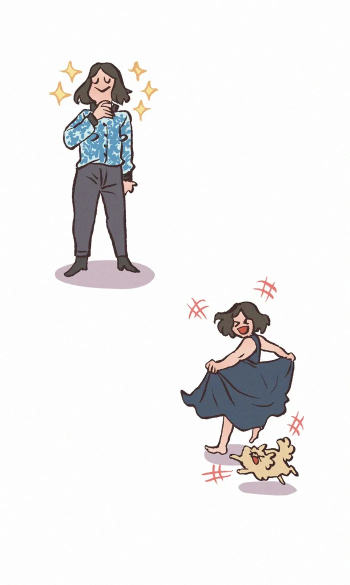 Read My Giant Nerd Boyfriend chapter 593 image 5 on Lezhin