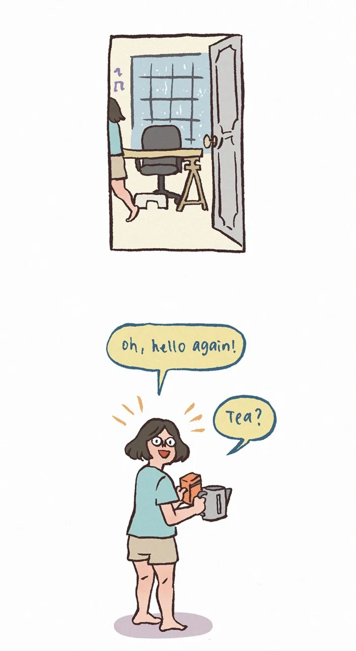 Read My Giant Nerd Boyfriend chapter 595 image 2 on Lezhin