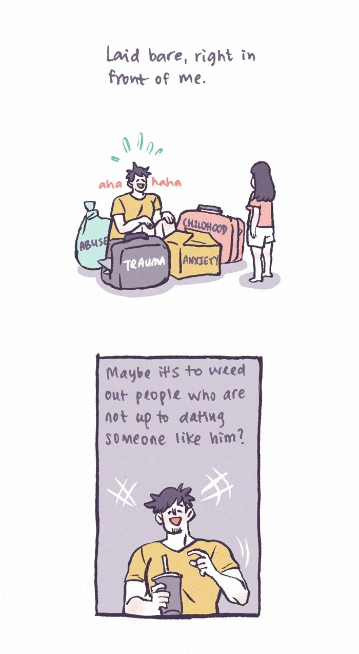 Read My Giant Nerd Boyfriend chapter 600 image 2 on Lezhin
