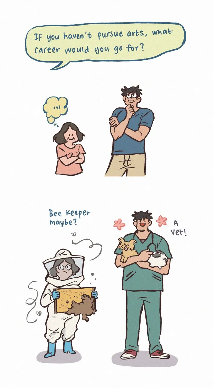 Read My Giant Nerd Boyfriend chapter 601 image 3 on Lezhin